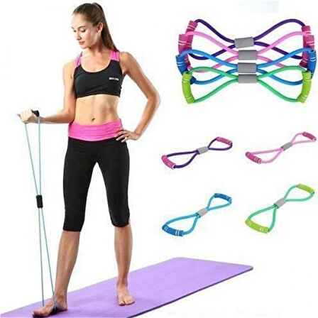 Leyloş Pilates Egzersiz Direnç Lastiği