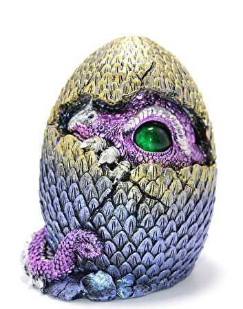 Leyloş Polyester Dragon Göz Tasarımı İçi Ledli