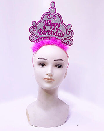 Leyloş Happy Birthday Neon Tacı