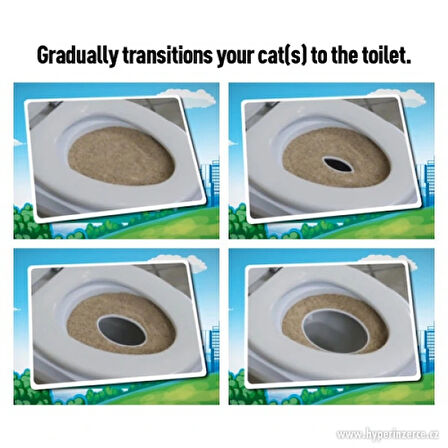 Leyloş Citikitty Kedi Tuvalet Eğitim Seti