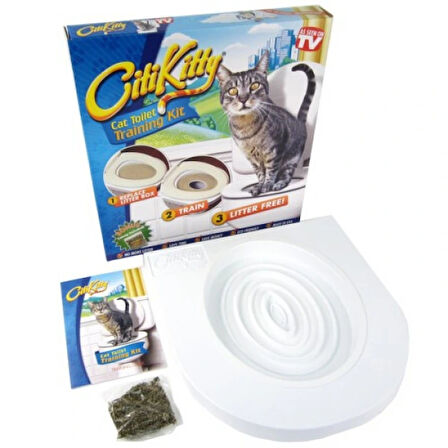 Leyloş Citikitty Kedi Tuvalet Eğitim Seti