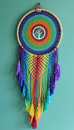 Leyloş Rüya Kapanı Dream Catcher Model 3