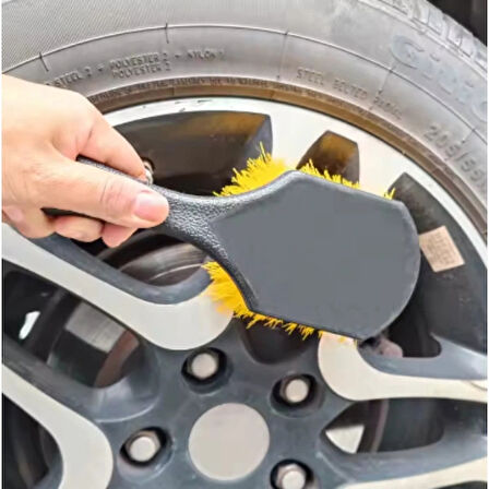 Leyloş Sarı Jant Temizleme Fırçası