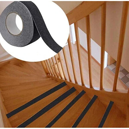 Leyloş Kaydırmaz Siyah Bant 25 Mm X 25 Mt