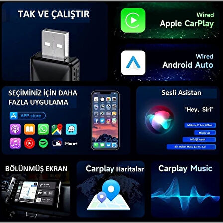 Leyloş Android Car Play Adaptör