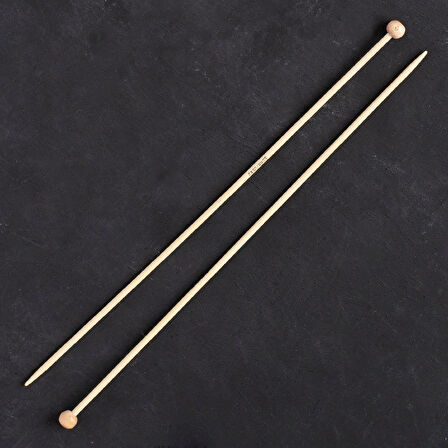 Addi Premium 3mm 25cm Bambu Örgü Şişi - 5007025-03
