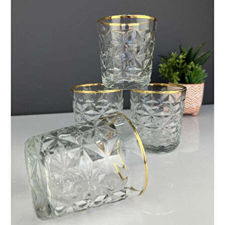 Leyloş 6'lı Kristal Meşrubat Bardağı 300 Ml