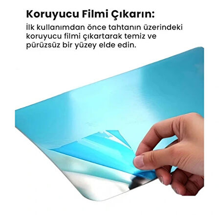Leyloş 2'li Paslanmaz Çelik Kesim Panosu Seti