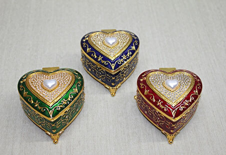 Leyloş Swarovski Taşlı Kutu Model 2