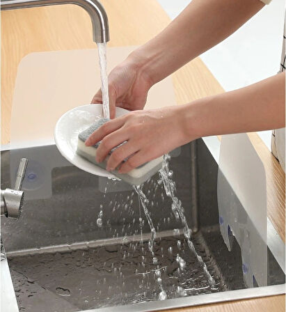 Leyloş Lavabo Ve Ocak Sıçrama Önleyici Vantuzlu Kalkan