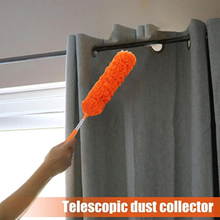 Leyloş Teleskopik Saplı Mikrofiber Toz Püskülü