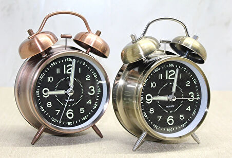 Leyloş Antik Metal Çalar Saat Model 1