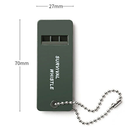Buffer® Kamp Outdoor Yaşam Yüksek Sesli Acil Durum Survival Plastik Düdük