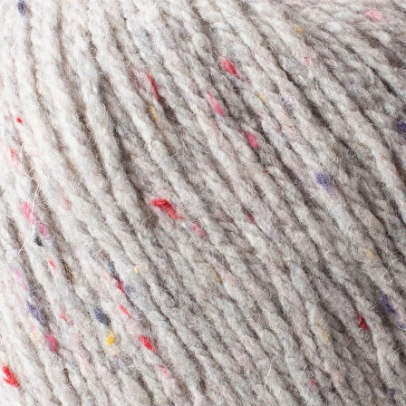 La Mia Re-tweed Açık Gri Melanj El Örgü İpi - L150 - 34403