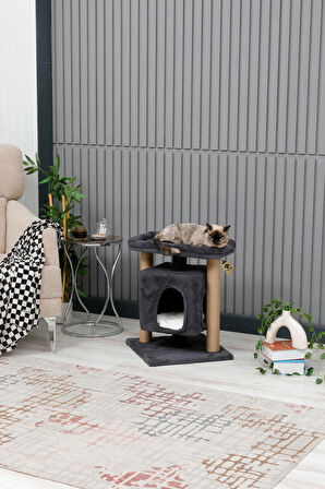Yıkanabilir Kedi Tırmalama Ve Oyun Evi - Sofya Antras