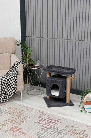 Yıkanabilir Kedi Tırmalama Ve Oyun Evi - Sofya Antras