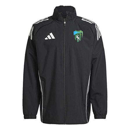 Kocaelispor Adidas IW0427 Antrenman Yağmurluk Siyah-Beyaz