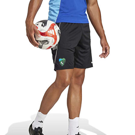 Kocaelispor Adidas JF0571 Antrenman Şort Siyah-Beyaz