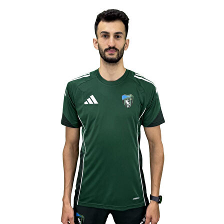 Kocaelispor Adidas JI8942 Antrenman Tişört Yeşil-Siyah
