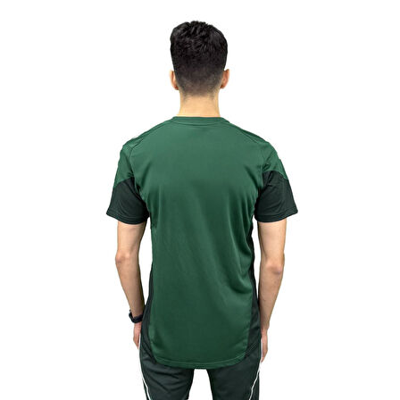 Kocaelispor Adidas JI8942 Antrenman Tişört Yeşil-Siyah
