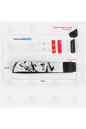 Klavye Askısı Strap Klavye Aksesuarı Tüm Klavyeler için Uygundur Siyah - Beyaz Askı Mevcuttur.