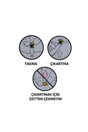 Ksc Terlik Süsü 6 Adet Karışık Modeller ( Kız-erkek Kim Için Olacaksa Sipariş Mesajında Belirtiniz )