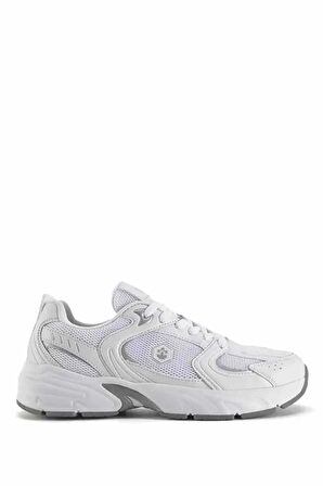 Lumberjack Pol BEYAZ B-4 Kadın Sneaker Ayakkabı 101499435-4Beyaz-Gri
