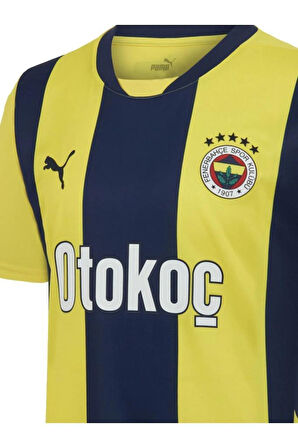 PUMA 77536001 FSK HOME JERSEY MEDIEVVAL BLUE 2024 2025 YENİ SEZON ÇUBUKLU FORMA