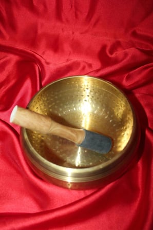 Pirinç Meditasyon Çanı Yoga Çanı Tibet Çanağı Singing Bowl 14 Cm