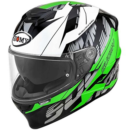 Suomy Stellar Corner Green Kask