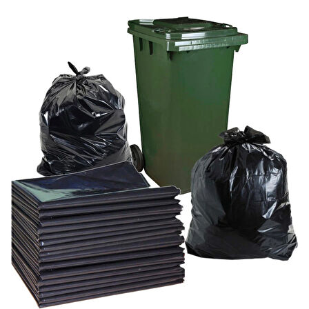 5Kg 100x150 Cm YSK Hantal Boy Siyah Çöp Torbası | Dökme Taşıma Poşeti | Dayanıklı | Ev Ofis Taşınma Nakliye