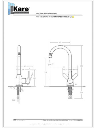 KARE STİL EVİYE BATARYASI
