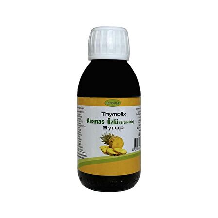 Ananas Özlü Bromelain Şurubu 125 ml