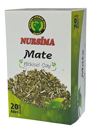 Mate Bitkisel Çay 20 'li Süzen Poşet