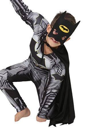 Batman Kaslı Çocuk Kostümü