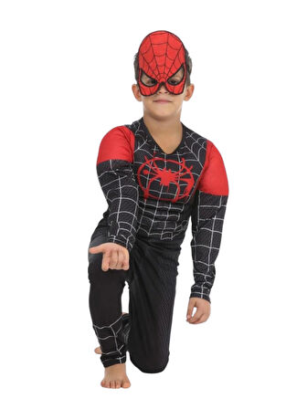 Spiderman Kaslı Çocuk Kostümü