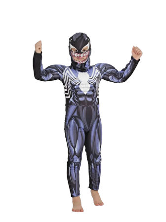 Spiderman Kaslı Çocuk Kostümü
