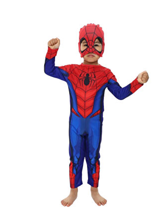 Spiderman Kassız Çocuk Kostümü