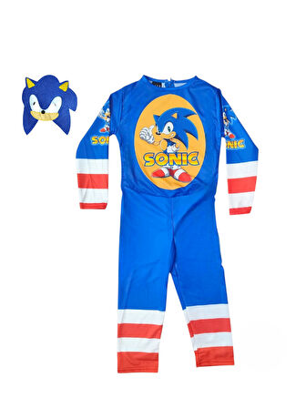 Sonic Kassız Çocuk Kostümü