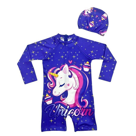 Unicorn Uzun Kollu Mayo - Lacivert