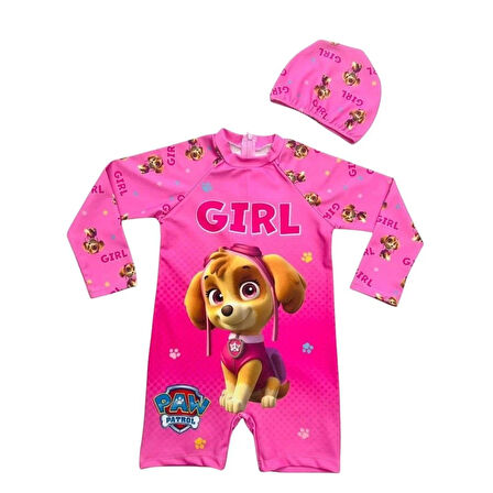 Paw Petrol Uzun Kollu Mayo - Pembe