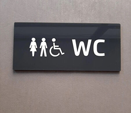 Klasik Seri Wc Yönlendirme Tabelası