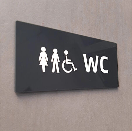 Klasik Seri Wc Yönlendirme Tabelası