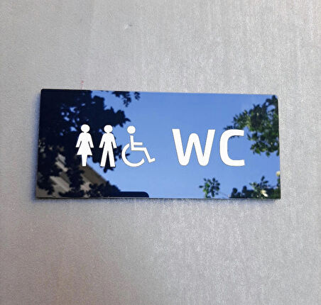 Klasik Seri Wc Yönlendirme Tabelası