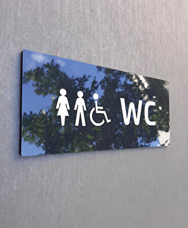 Klasik Seri Wc Yönlendirme Tabelası