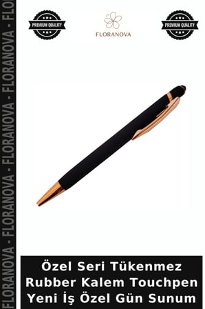 Özel Seri Tükenmez Rubber Kalem Touchpen Yeni İş Özel Gün Sunum