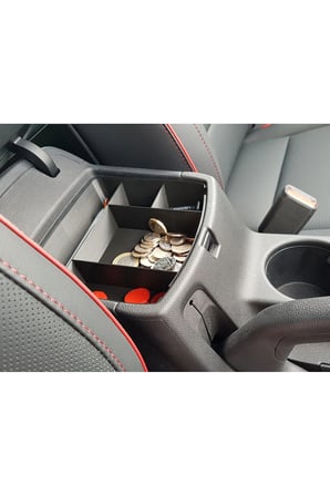 Kia Sportage (2019) Orta konsol içi organizer