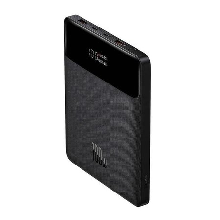 Baseus Blade 100W 20.000 mAh PD Dijital Ekranlı Hızlı Sarj Powerbank Siyah