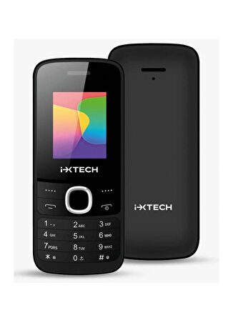 Ixtech IX-030 Tuşlu Cep Telefonu Siyah