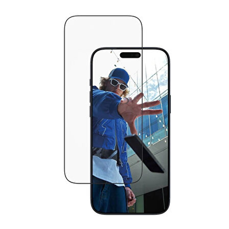 PanzerGlass iPhone 17 Pro Max UWF Şeffaf Cam Ekran Koruyucu (Hizalama Aparatlı)